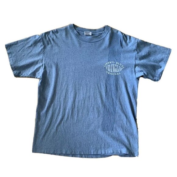 Vintage Wrangler Men’s XL Liberty Blues Original Freedom Reins TShirt - Picture 1 of 10